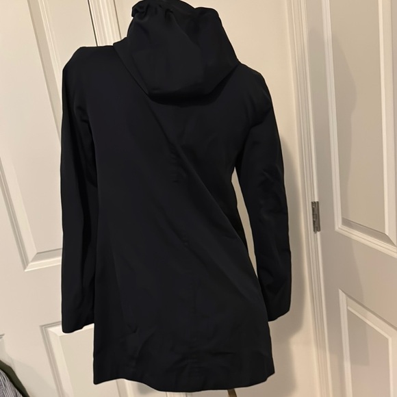 Michael Kors Black Trench Coat Classic Tailored Design - Picture 6 of 10